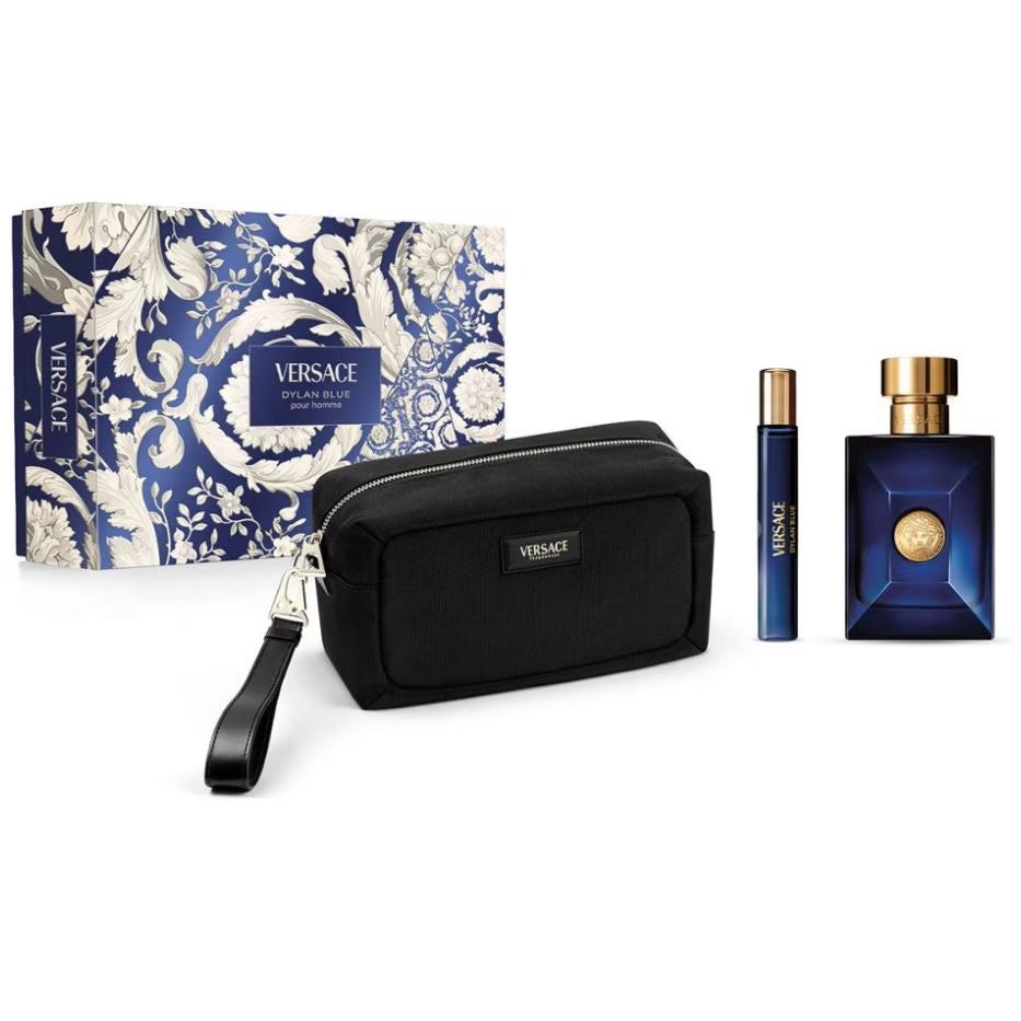 Versace - Dylan Blue Pour Homme - EDT 100 ml +10 ml + Bolsa - Caballero