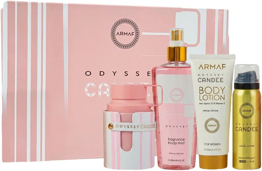Odyssey - Candee - EDP - 100 ml + Body + Gel + Shampoo - Dama